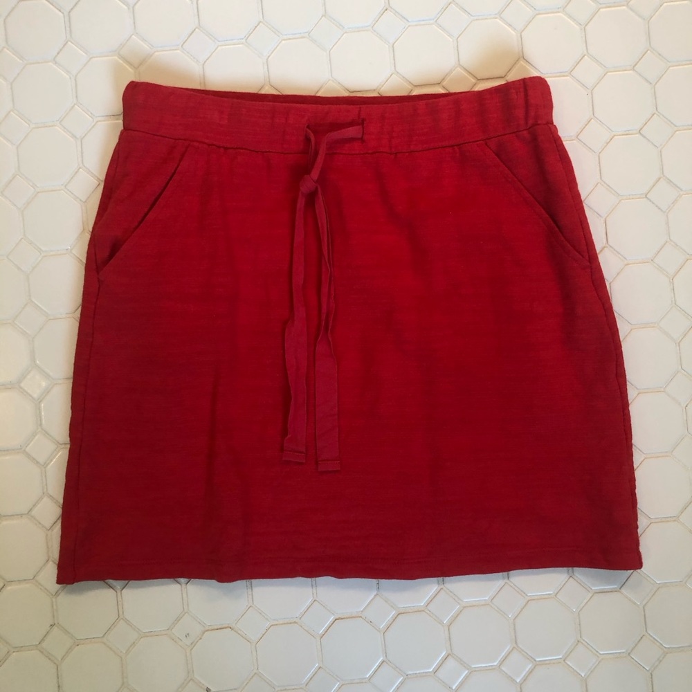 Red LOFT Skirt